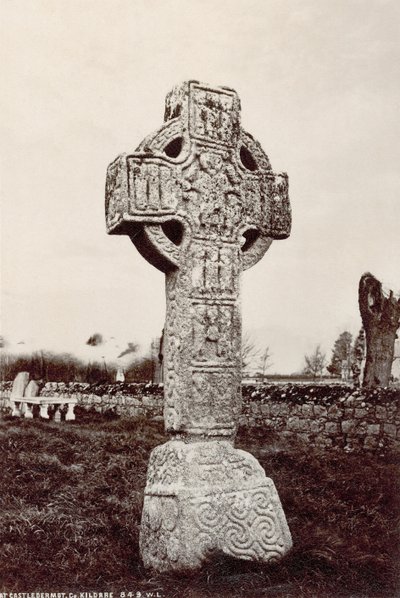 Das Nordkreuz von Castledermot, Co. Kildare, Irland von Robert French