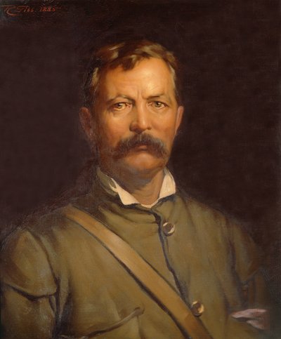 Porträt von Henry M. Stanley, Entdecker von Robert Gibb