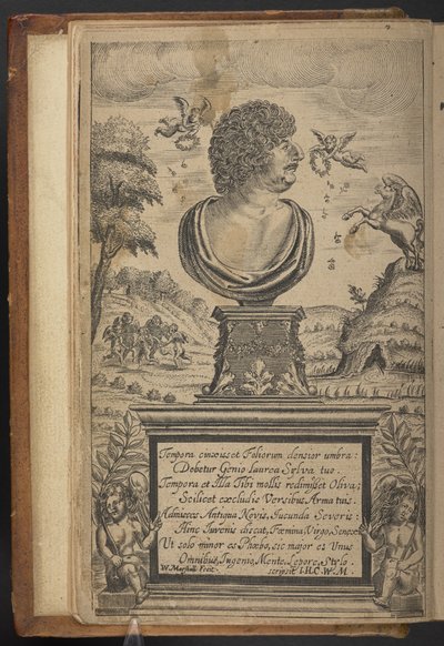 Frontispiz von Hesperides, oder die Werke... von Robert Herrick