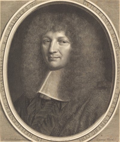 Kardinal von Fürstenberg von Robert Nanteuil