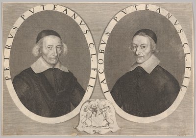 Doppelporträt von Pierre und Jacques Dupuy, ca. 1648-49 von Robert Nanteuil