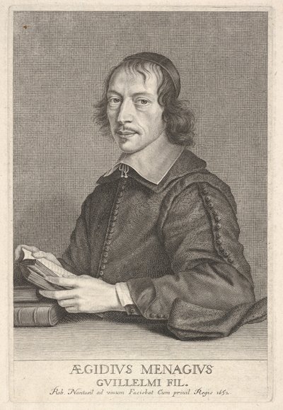 Gilles Ménage von Robert Nanteuil