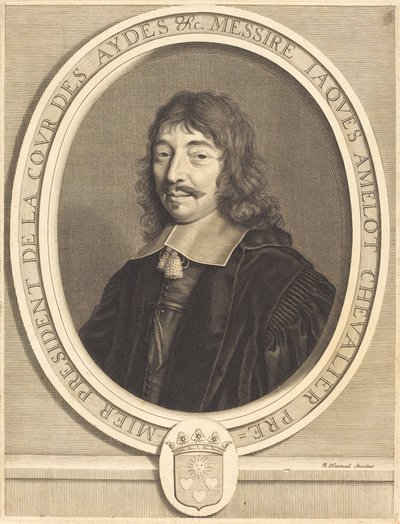 Jacques Amelot von Robert Nanteuil