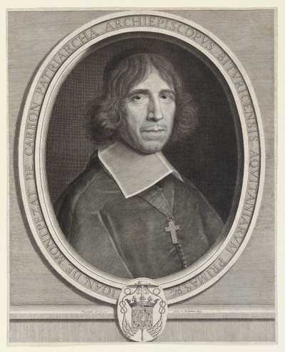 Jean de Montpezat de Carbon, Erzbischof von Bourges, dann von Sens von Robert Nanteuil