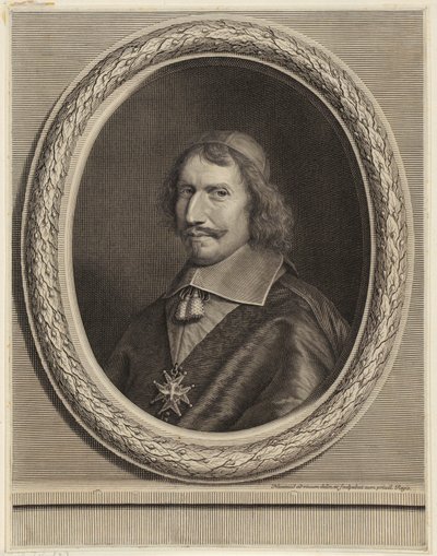 Porträt von Kardinal Antonio Barberini von Robert Nanteuil