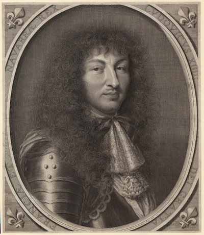 Porträt von Ludwig XIV. von Robert Nanteuil