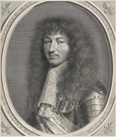 Porträt von Ludwig XIV von Robert Nanteuil