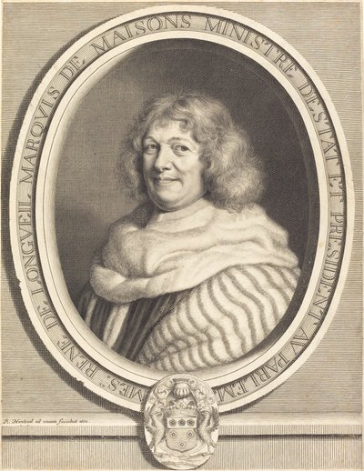 René, Marquis de Maisons von Robert Nanteuil