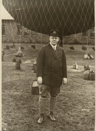 Porträt eines Ballonfahrers von Robert Petschow