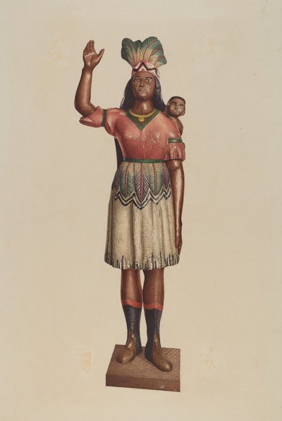 Indianer aus dem Zigarrenladen von Robert Pohle