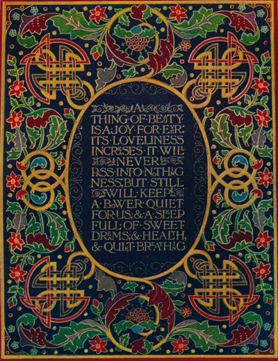 Doublure in Levant-Marokko, mit Einlage und Werkzeug, ca. 1880, 1914 von Robert Riviere