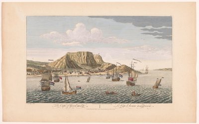 Ansicht des Kaps der Guten Hoffnung in Südafrika von Robert Sayer
