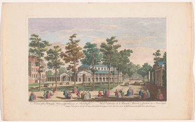 Ansicht der Rotunde in den Ranelagh Gardens in London von Robert Sayer