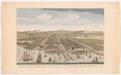 Ansicht der Stadt Batavia von Robert Sayer
