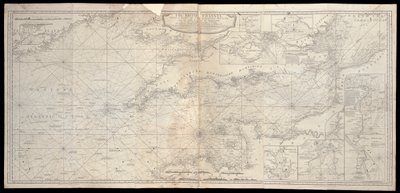 Der Britische Kanal mit einem Teil des Atlantischen Ozeans und der Küste Irlands von Robert Sayer