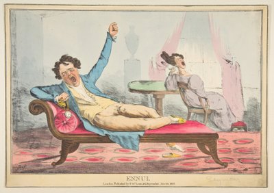Ennui, 20. November 1829 von Robert Seymour