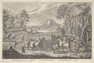 Das Aufscheuchen des Hirsches von Robert Sheppard