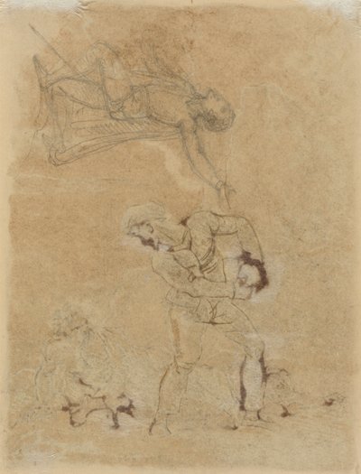 Stephano und Trinculo mit Caliban von Robert Smirke
