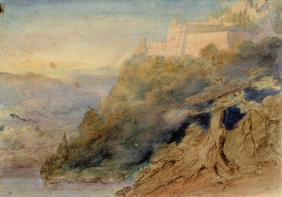 Palazzolo, Italienische Landschaft von Robert Wilhelm Ekman