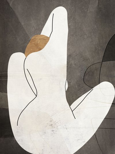 Minimalistische weibliche Form von Roberto Moro
