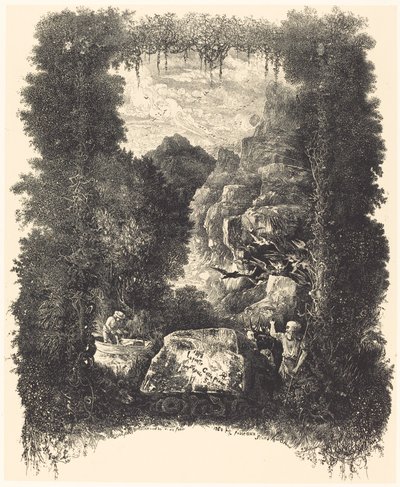 Frontispiz von Rodolphe Bresdin