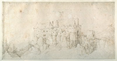 Eine Burg auf einem Felsen von Roelandt Jacobsz. Savery