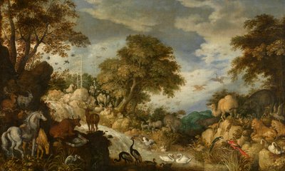 Orpheus und die Tiere von Roelandt Jacobsz. Savery
