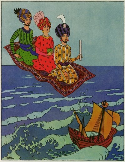 Sie wurden schnell transportiert, Illustration für 