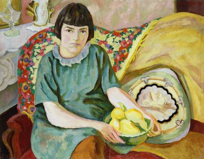 Porträt von Zoum Van den Eeckhoudt, 1915 von Roger Eliot Fry