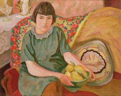 Porträt von Zoum van den Eeckhoudt von Roger Eliot Fry