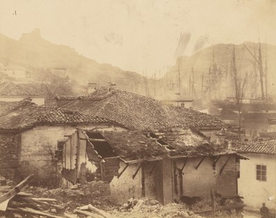 Hütten in Balaklawa von Roger Fenton