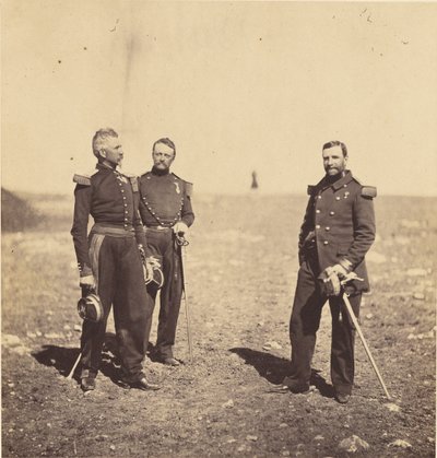 Generäle Labousiniere & Beuret von Roger Fenton