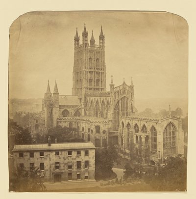 Kathedrale von Gloucester von Roger Fenton