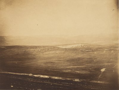 Die Ebenen von Balaklawa von Roger Fenton