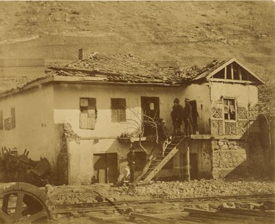 Das alte Postamt, Balaklava von Roger Fenton
