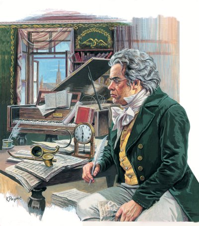 Ludwig van Beethoven (1770-1827) von Roger Payne
