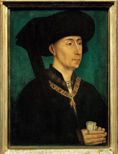 Philippe der Gute, Herzog von Burgund, Kopie, um 1500 von Rogier van der (after) Weyden