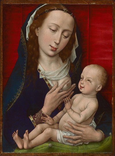 Maria mit Kind von Rogier van der (workshop of) Weyden