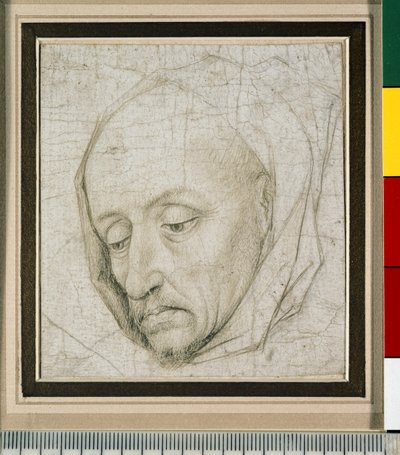 Studie des Kopfes eines alten Mannes, 15. Jahrhundert von Rogier van der Weyden