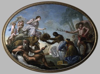 Der Osten bietet Britannia seine Reichtümer an von Roma Spiridione