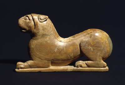 Archaisches Löwenjunges vom Palatin-Hügel, Rom von Roman