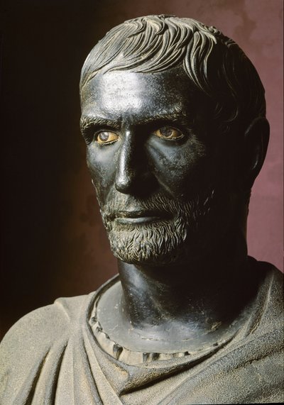 Büste von Brutus (Bruto Capitolino) von Roman