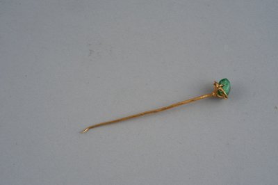 Haarnadel (Gold und Smaragd) von Roman