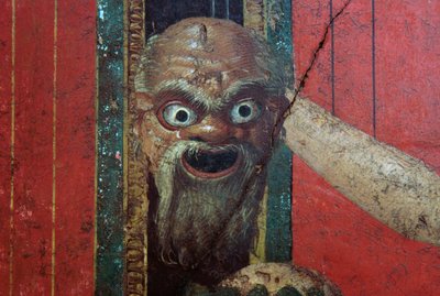 Einweihungsriten des Dionysoskults, Fresko aus der Villa Dei Mysteri von Roman