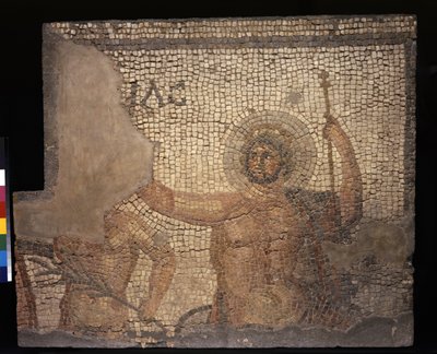 Mosaik aus dem Haus des Menander mit Zeus von Roman