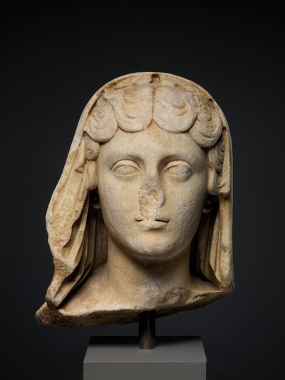 Porträt der Kaiserin Faustina die Jüngere, ca. 161-180 n. Chr. (Marmor) von Roman