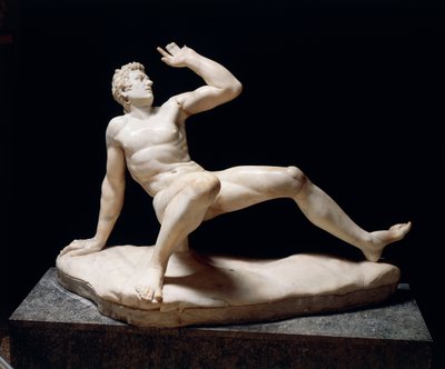 Statue eines fallenden Galliers, Kopie eines Originals der Pergamon-Schule aus dem 3. Jahrhundert v. Chr. von Roman