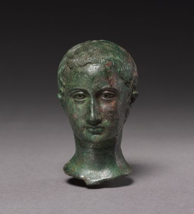 Porträt eines jungen Mädchens, ca. 25-30 von Roman Imperial Period