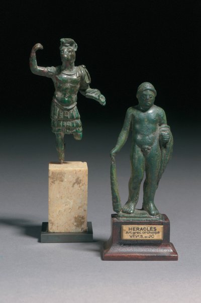 Figur des Psychopompos Hermanubis, ca. 2. Jahrhundert n. Chr. von Roman Period Egyptian