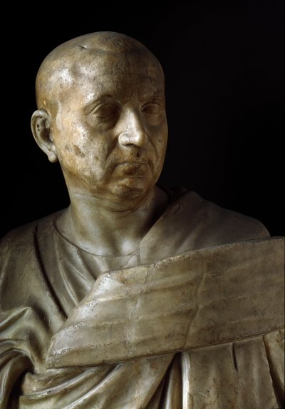 Büste von Scipio dem Afrikaner (Marmorskulptur) von Roman Roman